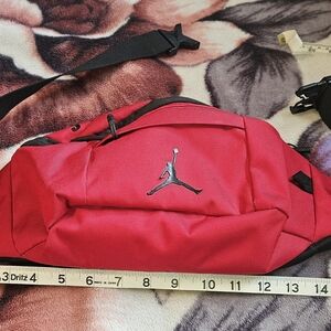 Jordan Red Belt Bag for Men